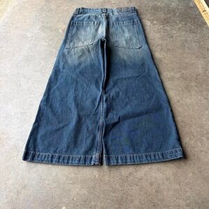 2000s bdg super wide leg cone jeans